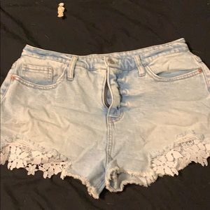 Jean shorts
